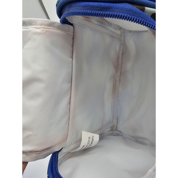 Tupperware Lunch Box Blue Camouflage Lunchbox Cup Container Sandwich Keeper 4 Pc - Picture 13 of 15